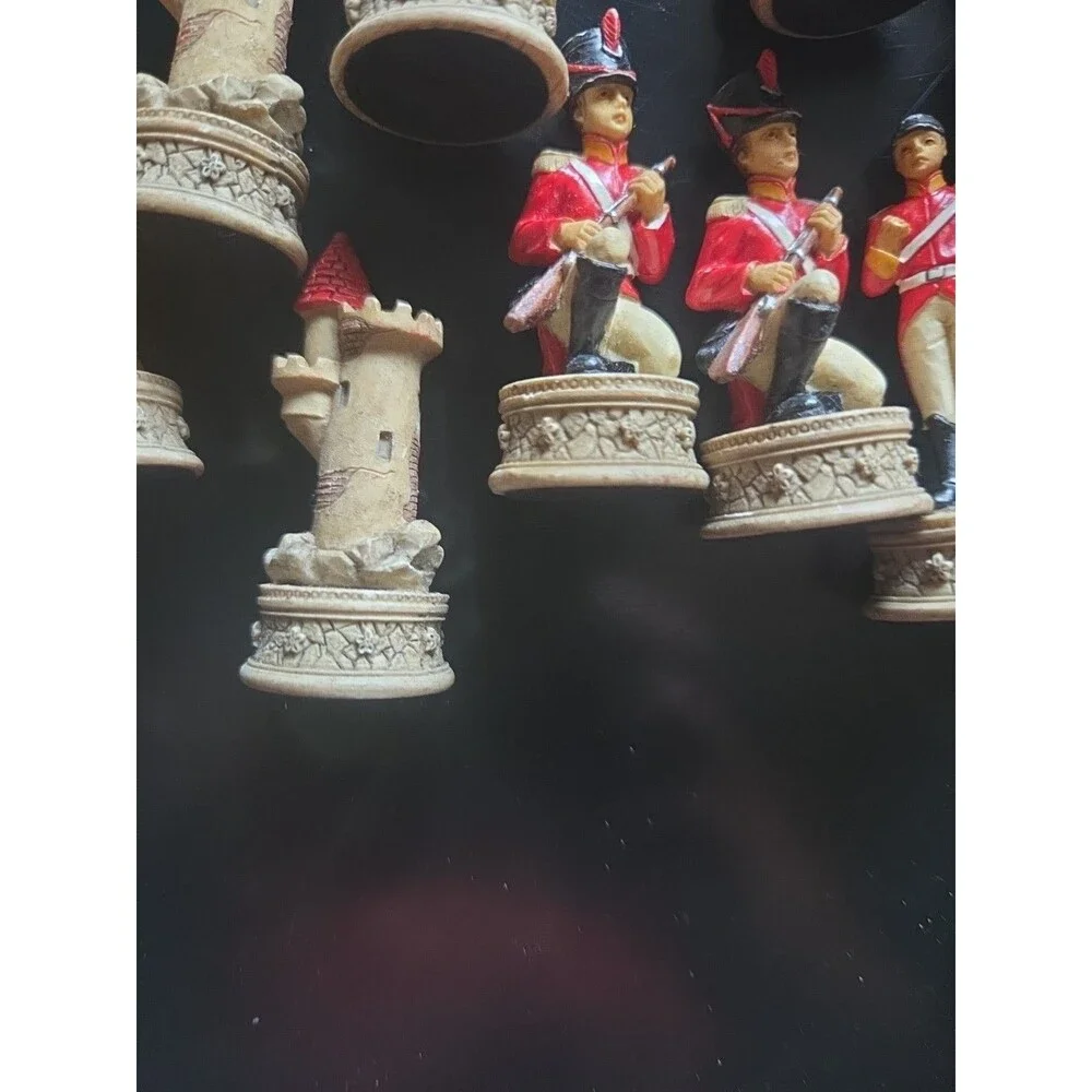The Chessman Napoleon REPLACEMENT Chess Pieces W.U. 2000 Lot Of 10